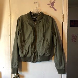 Olive green jacket